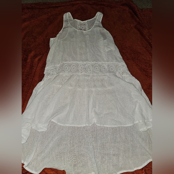 GOREGOUS La Blanca White Swim Coverup Size Large - Picture 1 of 8